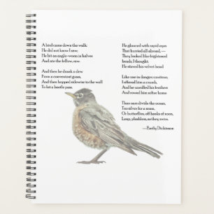 Emily Dickinson im Garten Gedicht Planer