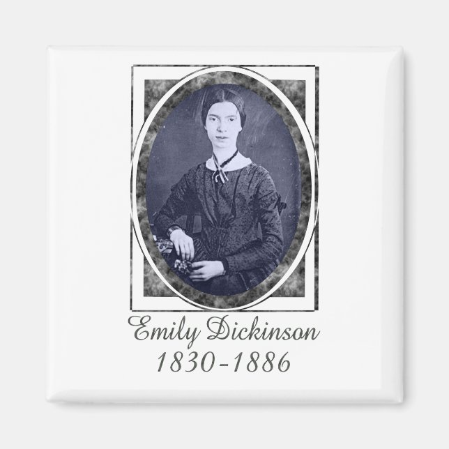 Emily Dickinson Magnet (Vorne)