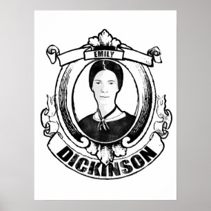 Emily Dickinson-Plakat Poster