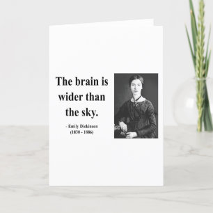 Emily Dickinson Quote 3b Karte