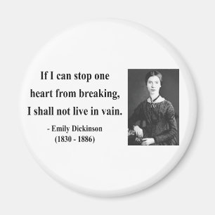 Emily Dickinson-Zitat 6b Magnet
