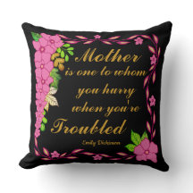 Emily Dickinson zitiert über Mutter