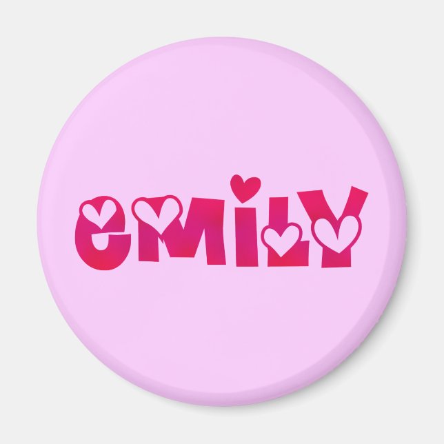 Emily in Hearts Magnet (Vorne)