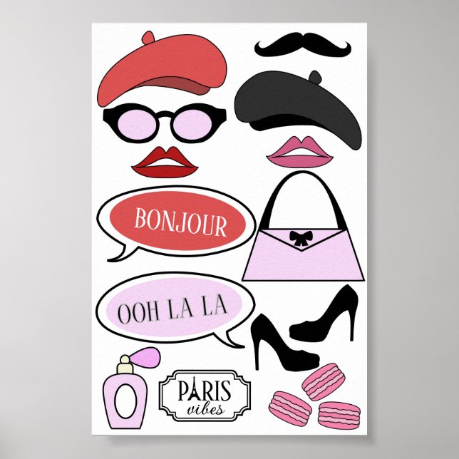 Emily in Paris Thema Foto Stand Requips Poster (Vorne)