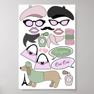 Emily in Paris Thema Geburtstag Fotobooth Requips Poster