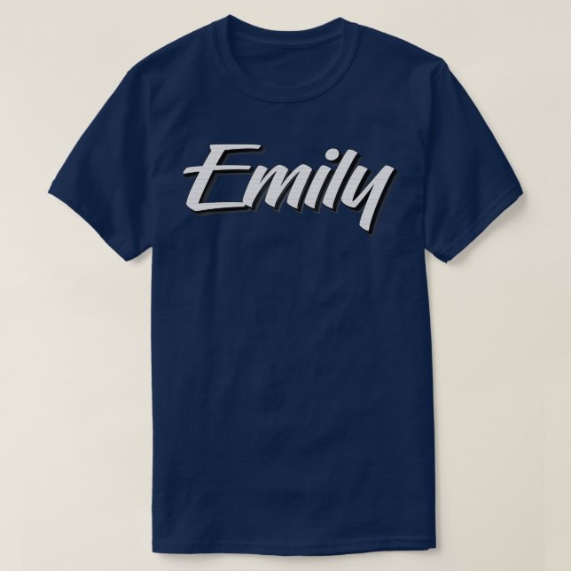 Emily mein Name ist Emily T-Shirt (Design vorne)
