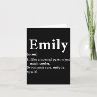 Emily Name Definition Lustig D 