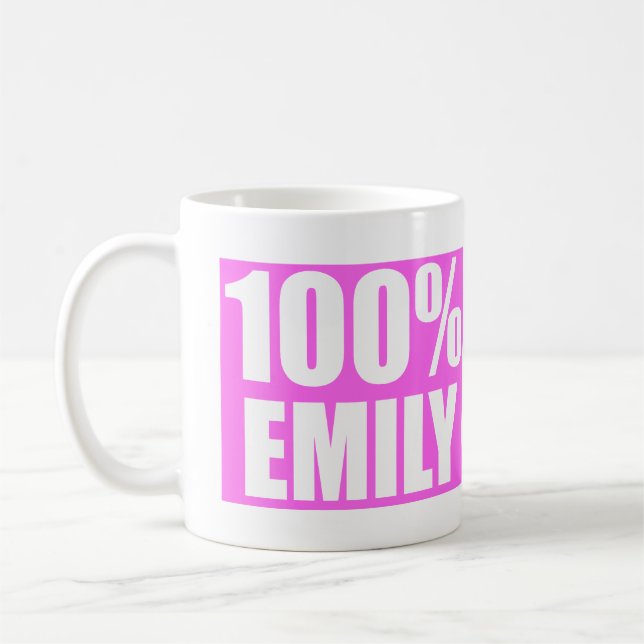 Emily name kaffeetasse (Links)