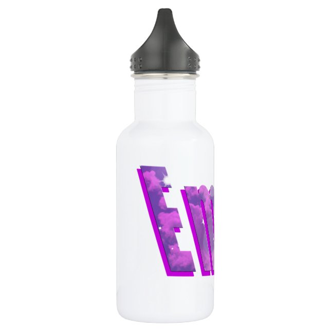 Emily, Name Logo, Trinkflasche (Links)