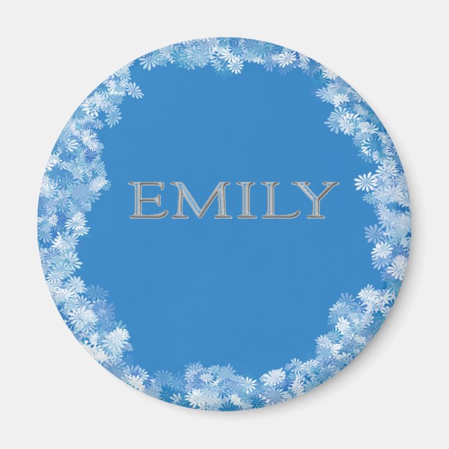 Emily Personalisiert Name Magnet (Vorne)