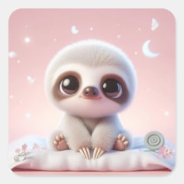 "Emily" Quadratischer Aufkleber