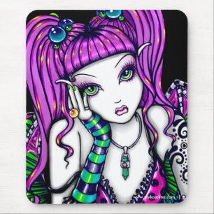 Emily-Regenbogen-Fee Mouspad Mousepad