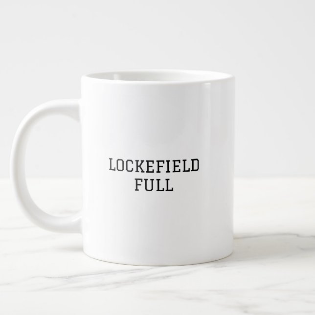 Emily Wachner Jumbo-Tasse (Links)