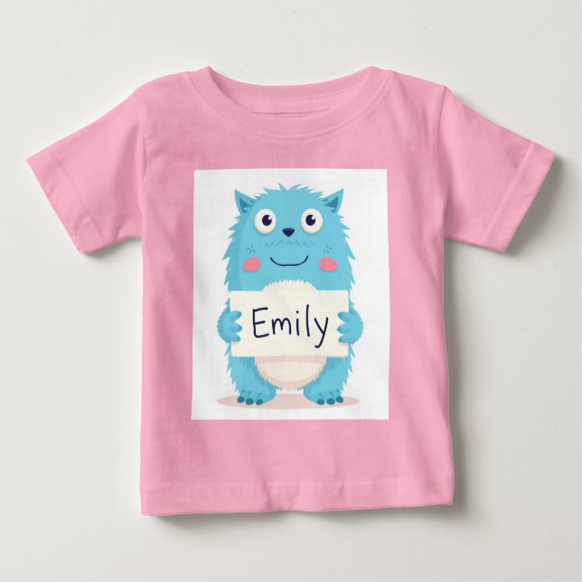 Emily's Enchanted Monster Baby T-shirt (Vorderseite)