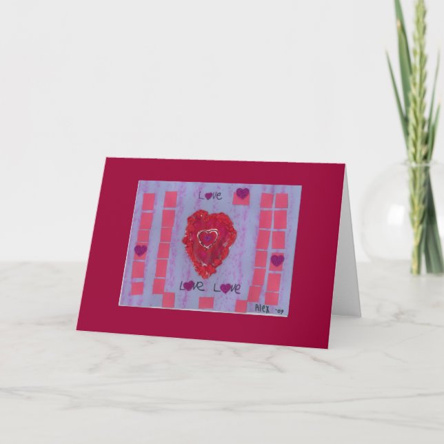 Emily's Heart Karte (Vorderseite)