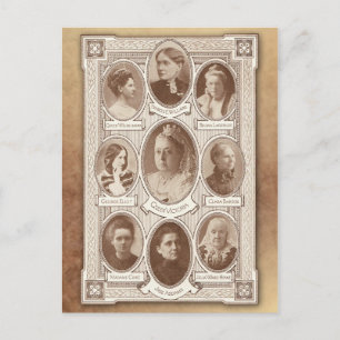 Eminent Women Postkarte