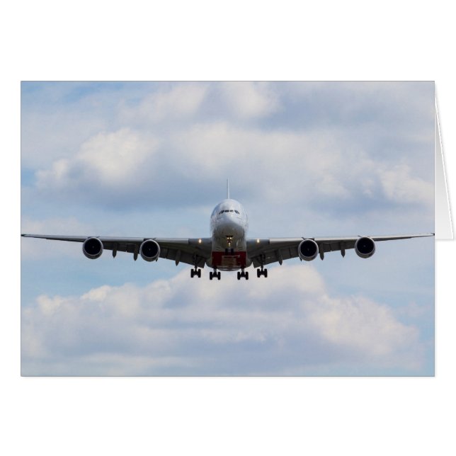 Emirates Airbus A380 (Vorderseite (Horizontal))