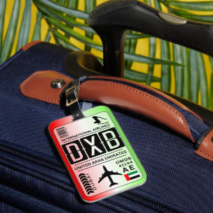 Emirates Dubai Luggage Tag Gepäckanhänger