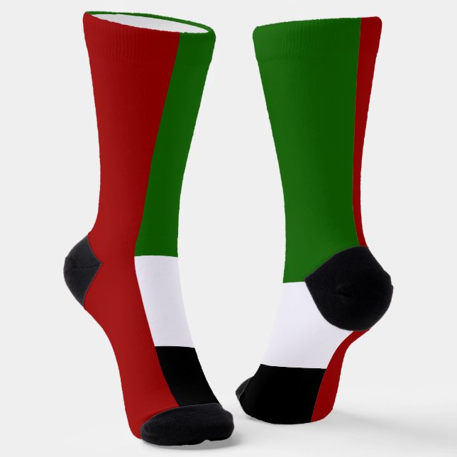Emirates-Flagge Socken (Gewinkelt)
