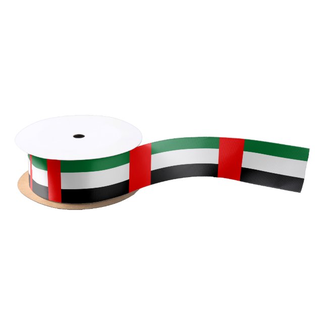 Emirati-Flagge Satinband (Spule)