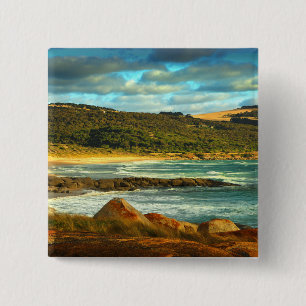 Emita Strand Flinders-Insel, Tasmanien Button