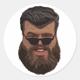 Emkura Runder Aufkleber