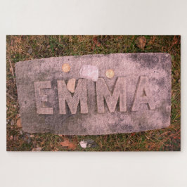 Emma Borden Grave Marker, Fall River, MA Puzzle