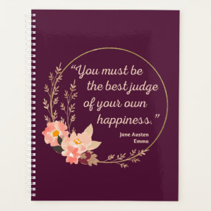 Emma by Jane Austen Zitat I - Niedlich Style Planer