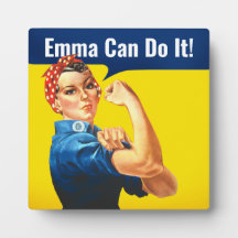"EMMA Can it" motivierend Rosie the Riveter,