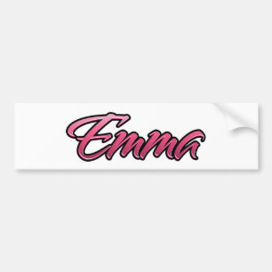 Emma faded pink Aufkleber Sticker Autoaufkleber