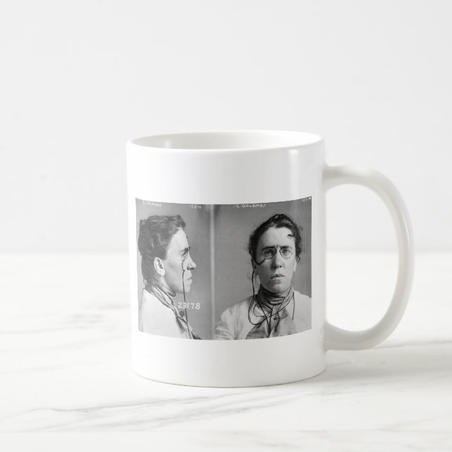 Emma Goldman - Anarchist, 1911 Tasse (Rechts)