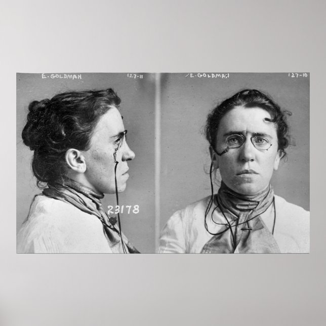 Emma Goldman - Anarchistin, 1911 Poster (Vorne)