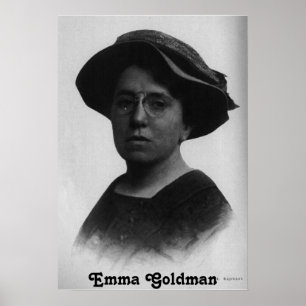 Emma Goldman-Plakat Poster