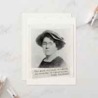 Emma Goldman Zitat - Ignoranz - Frauenaktivismus