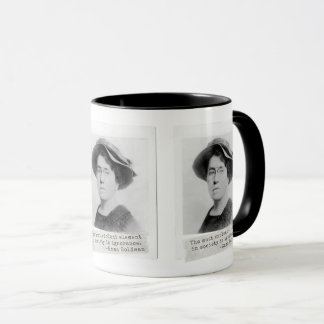 Emma Goldman Zitat - Ignoranz - Frauenaktivismus Tasse