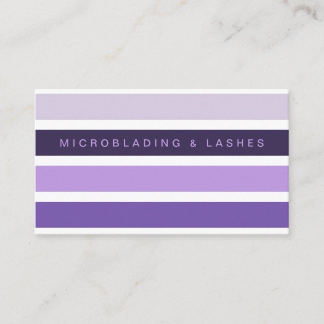 Emma Lashes 3.5" x 2.0" Visitenkarte (Vorderseite)