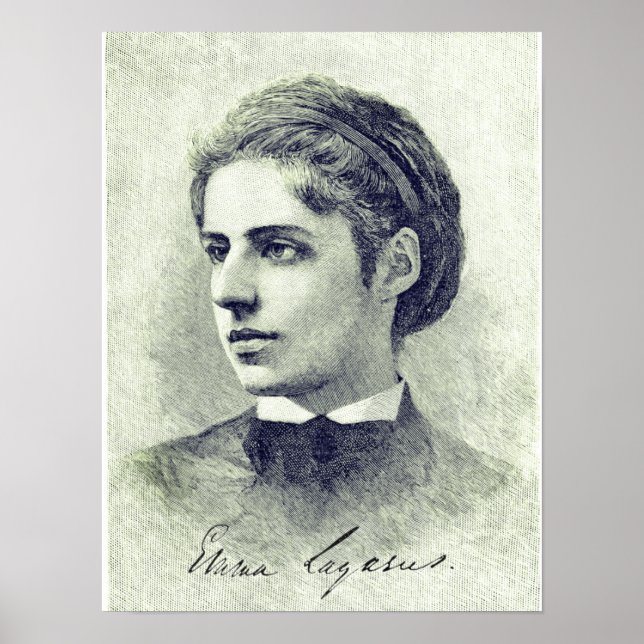 Emma Lazarus Poster (Vorne)