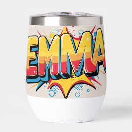 Emma mit einer Explosion