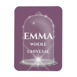 Emma Name bedeutet New Baby Girl Lila Magnet
