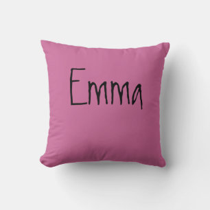 Emma name pillow kissen