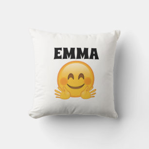 Emma- Personalisiertes Emoji-Wurfkissen  Kissen