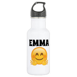 Emma- Personalized Emoji 18 oz Water Bottle  Edelstahlflasche