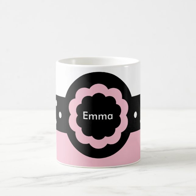 Emma Pink und White Dotted Tasse : 369 (Mittel)