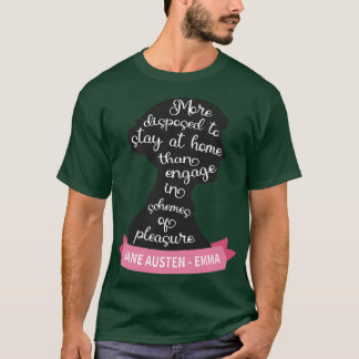 Emma Quote IVAusten-Silhouette T-Shirt