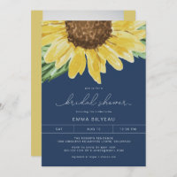 EMMA Rustic Blue Sunflower Brautparty
