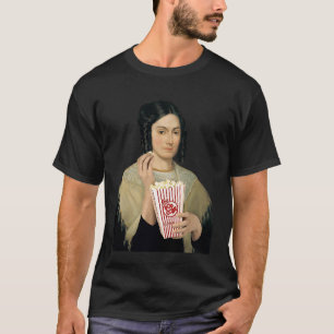 Emma Smith Eating Popcorn Funny Mormon Exmormon T T-Shirt