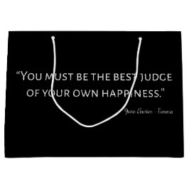 Emma von Jane Austen Zitat I Große Geschenktüte