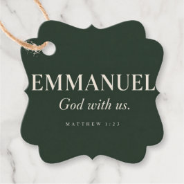 EMMANUEL | Matthäus 1:23 | Weihnachten Geschenkanhänger