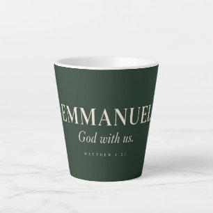 EMMANUEL Matthäus 1:23 Weihnachten Milchtasse