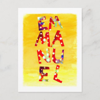 Emmanuel Postcard Postkarte